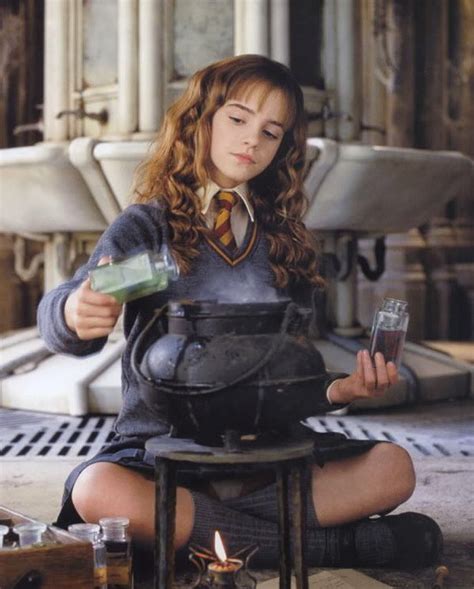 Hermione achieved high academic prestige when she obtained ten O.W.L.s, in Charms, Defence Against the Dark Arts, Transfiguration, Care of Magical Creatures, Arithmancy, History of Magic, Herbology, Astronomy, Potions, and Ancient Runes. She received 'Outstanding' marks on each of them, except Defence Against the Dark Arts, in which she ...